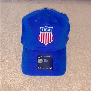 Unisex NIKE USA Hockey Baseball Hat